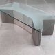 Ypsilon stainless steel table 1970s