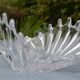 Centre de table, coupe en cristal