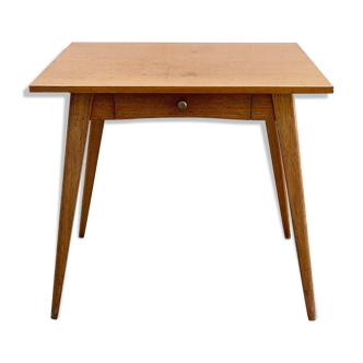 Table / bureau de style scandinave aux pieds compas