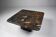 Small vintage fossilised coffee table, 1970s.
