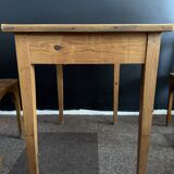 Bistro table and set of 3 bistro chairs