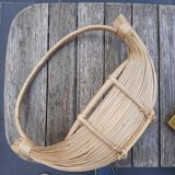 Vintage wicker fruit basket