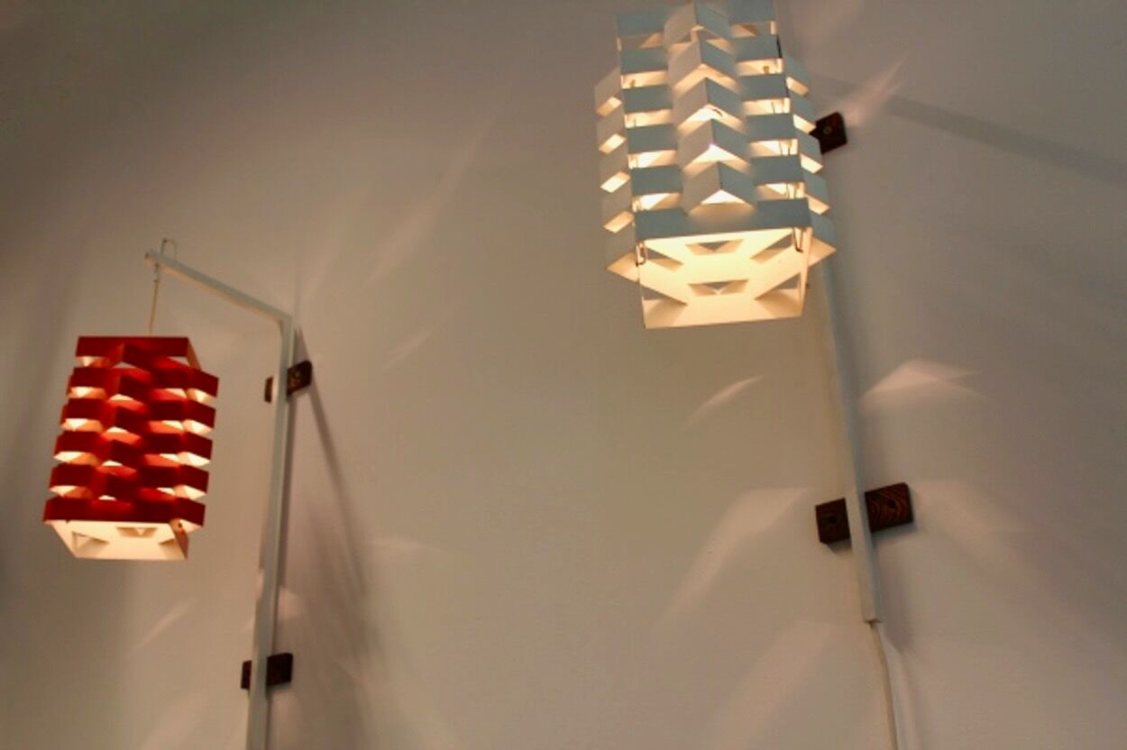 Esmann & Jensen Geometric Star Wall Scones for Nordisk Solar