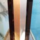Metal & wood lamp 1970s