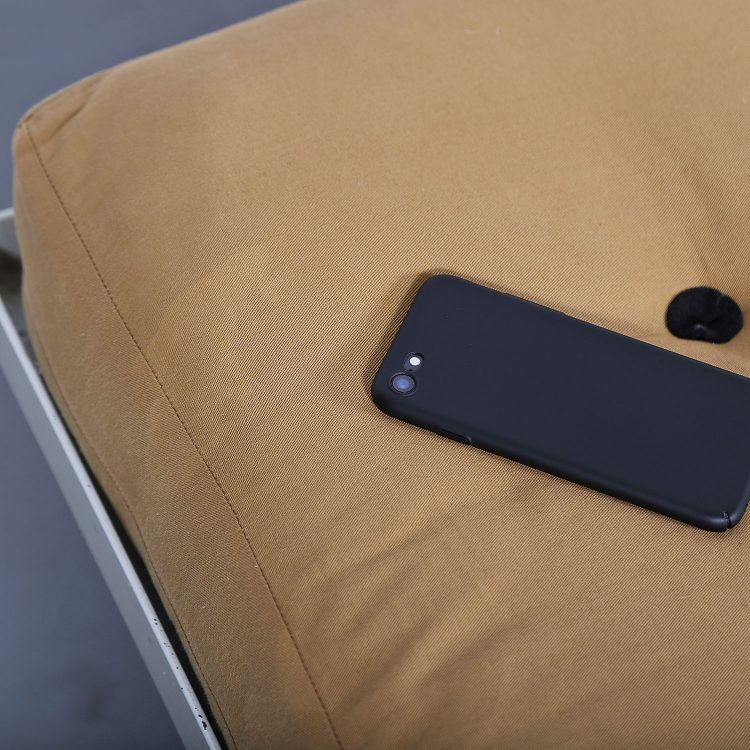 Mid-century French Daybed with futon