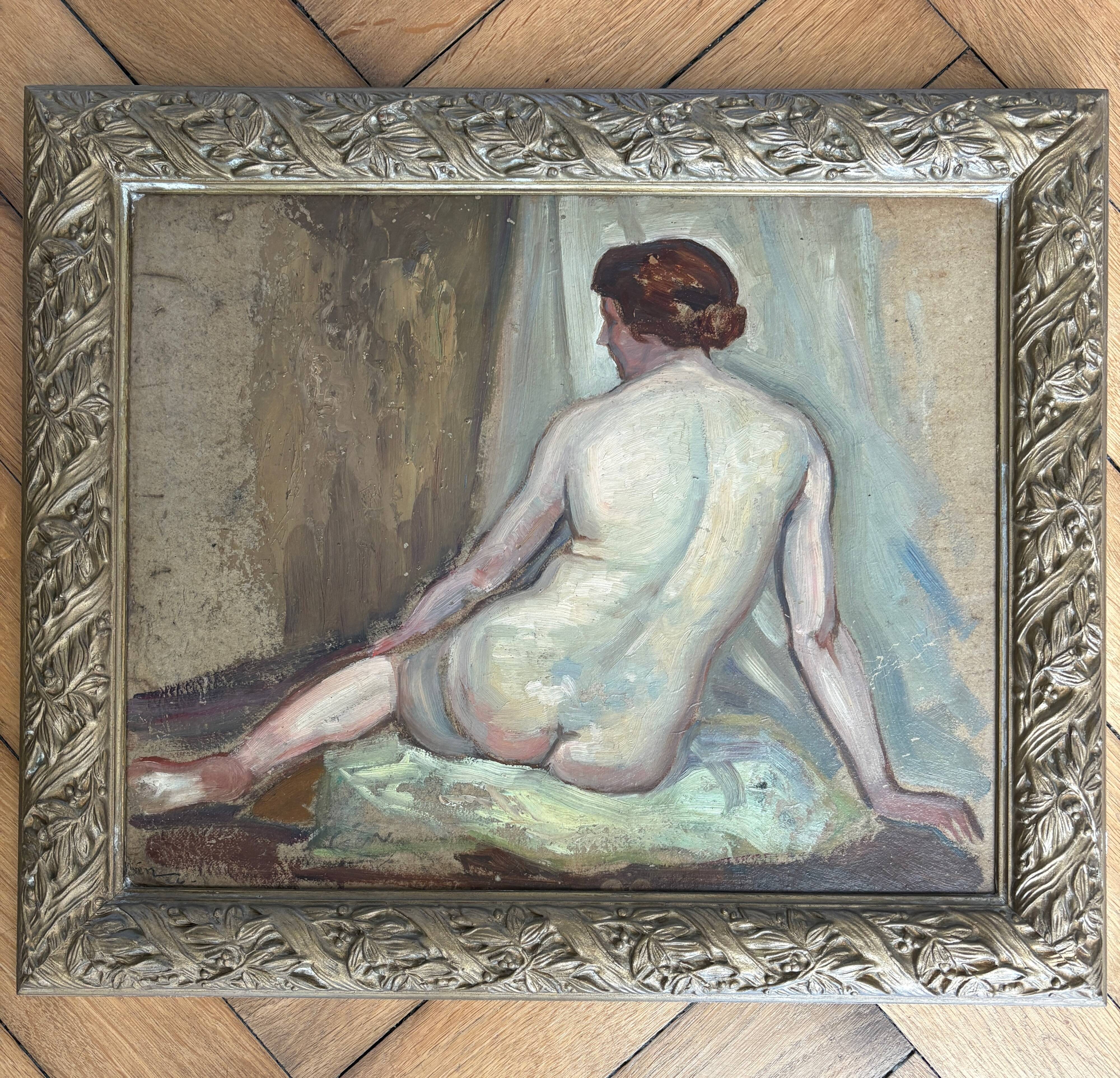 Nude woman from behind - 1926