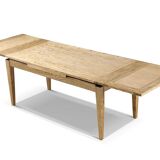 Solid ash table