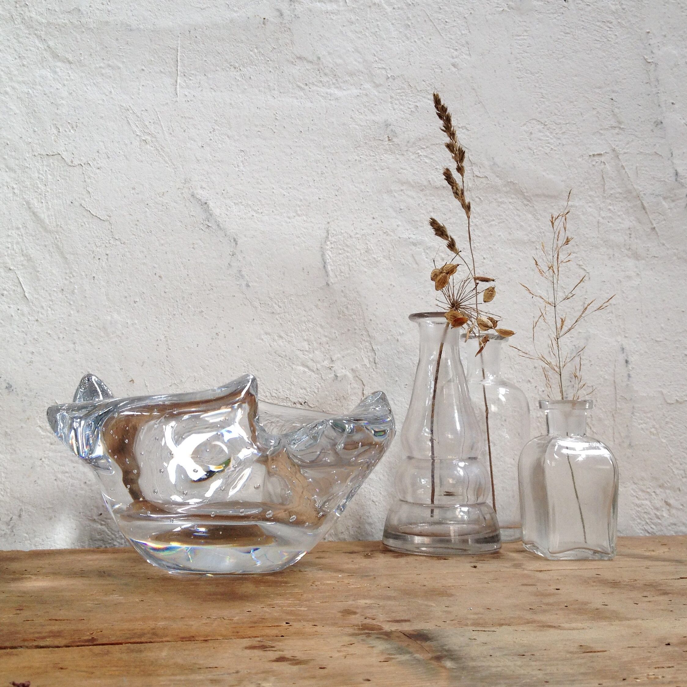 Empty Murano glass pocket