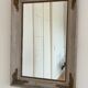 Miroir mural français en bois doré de style Napoléon III, 19e siècle