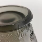 Art Nouveau vase Josef Inwald glass decor Koi Carps 1900