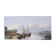 Marine, boats at dock signed Le Bearn, oil on canvas, XXth