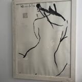 Nude female lithograph