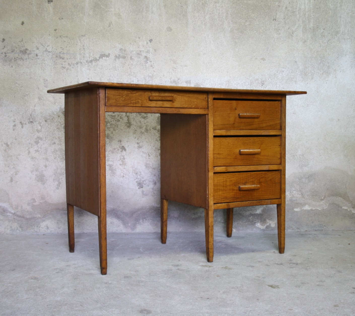 Vintage oak desk