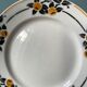Set of 8 small plates in Badondiller earthenware, Madeleine model