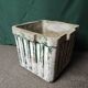 Vintage fibreglass planter – modernist design – Willy Guhl style