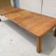 Dining table of 2 meters to 3.4 meters oak