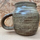 Ancien pichet v. benaix gres marron beige vintage