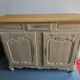 Restored wooden buffet