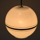 Mid-century Glass Pendant Napako,1970