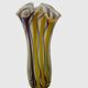Vintage Murano Striped Vase