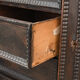Travel cabinet on its base