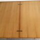 Table portefeuille vintage des années 60 en bois