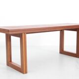Scandinavian teak folding coffee table