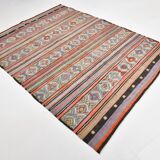 Traditional Oriental Carpet, Turkish Kilim Rug, 174x236 Cm