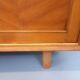 Vintage oak wardrobe from the 1960s.