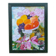 Peinture bouquet de fleurs tableau signé
