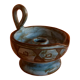 Ceramic candle holder