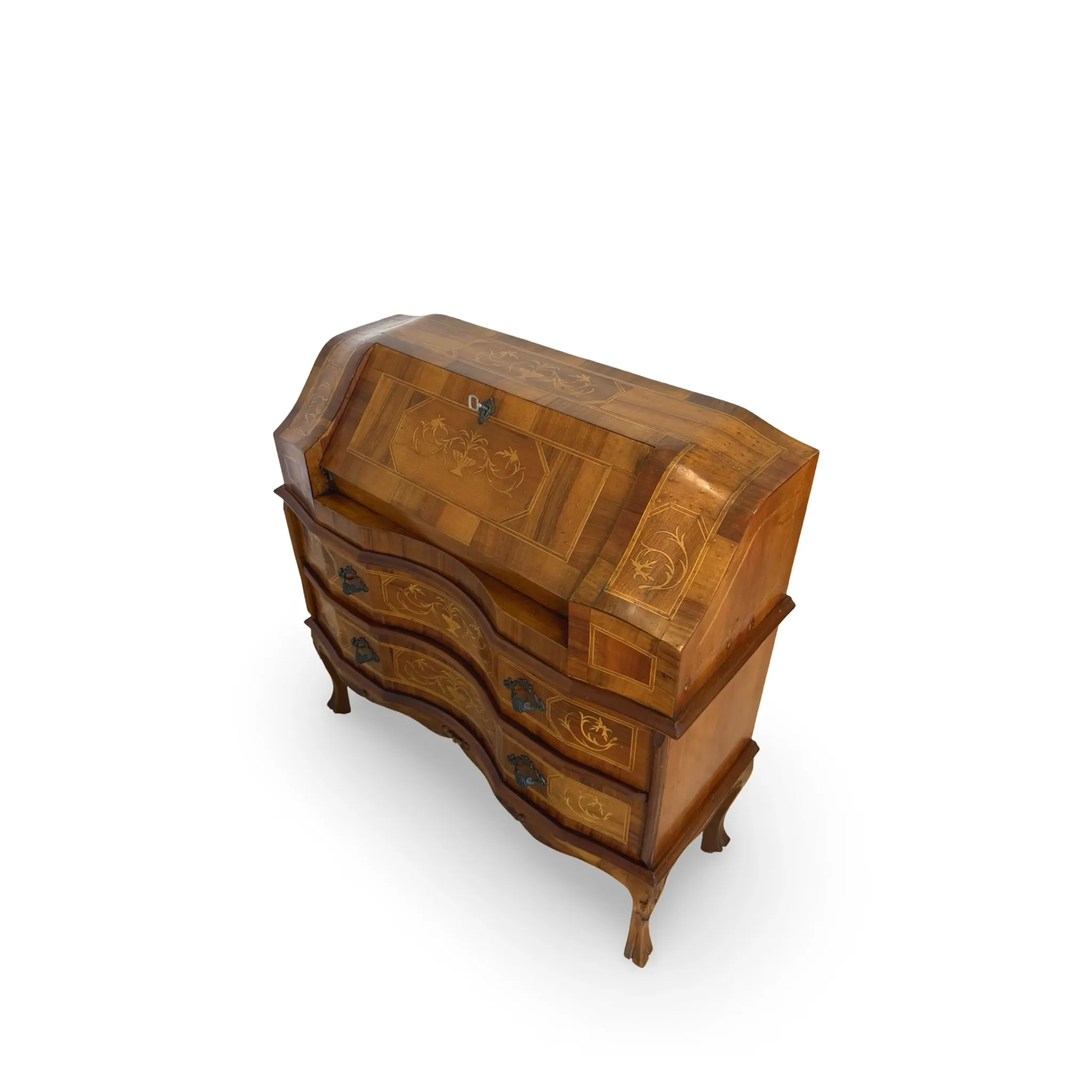 Venetian wood bureau/secretaire made in Italy in th