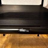 Vintage black Spaghetti armchair Giandomenico Belotti for Alias, model 109