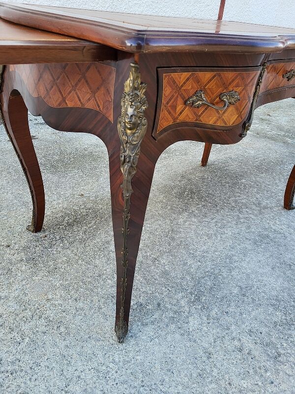 Rosewood desk louis xv