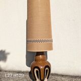 Vintage ceramic floor lamp signed Baudin vintage 1960 1970