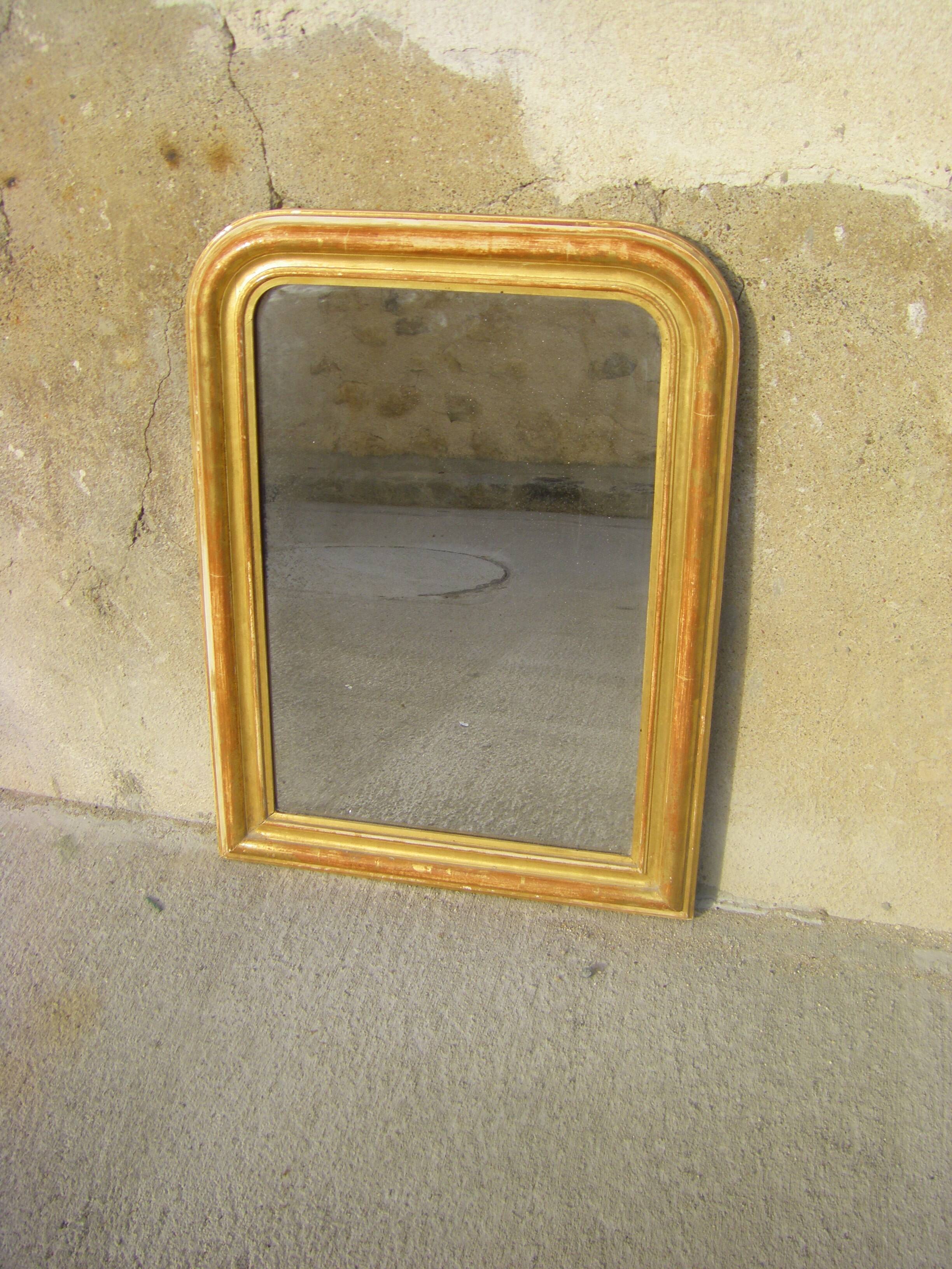 Old mirror 70 cm x 52,5 cm