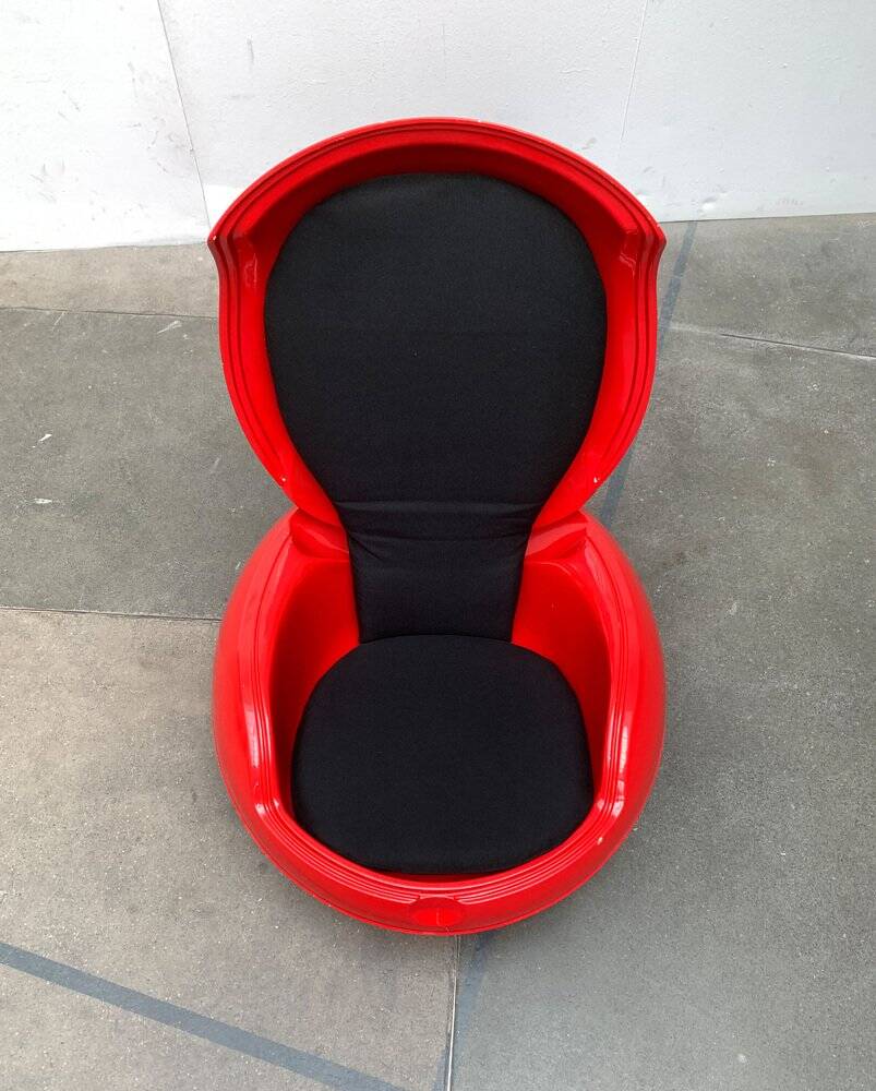 Space Age garden egg chair mid-century Senftenberg Egg by Peter Ghyczy, 1960s