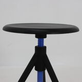 1980s Raul Barbieri Table and Stools for Rexite ,Italy