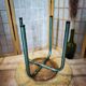 Industrial style tubular foot workshop stool