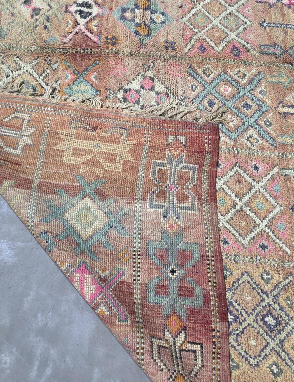 Tapis Berbère Vintage Boujad - 335 x 218 cm
