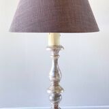 SILVER WOOD LAMP ACROPOLE Paris