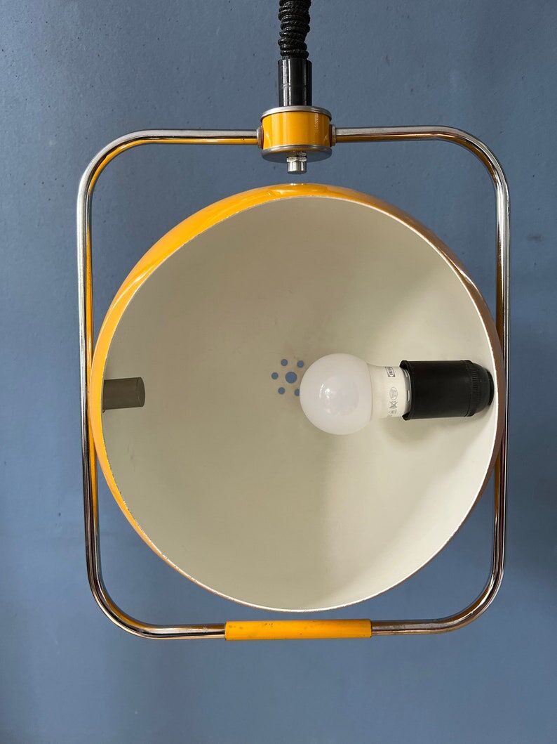 Vintage suspension GEPO | Space Age ceiling lamp | Mid-century modern lamp