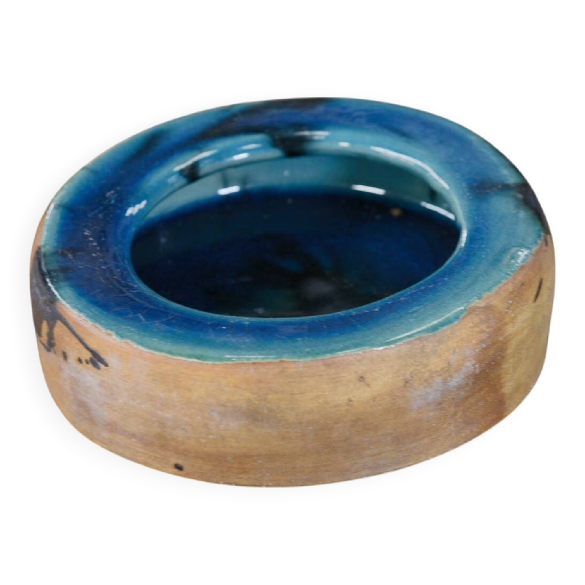 Ceramic pocket emptier from the La Colombe workshop in Vallauris, 1950