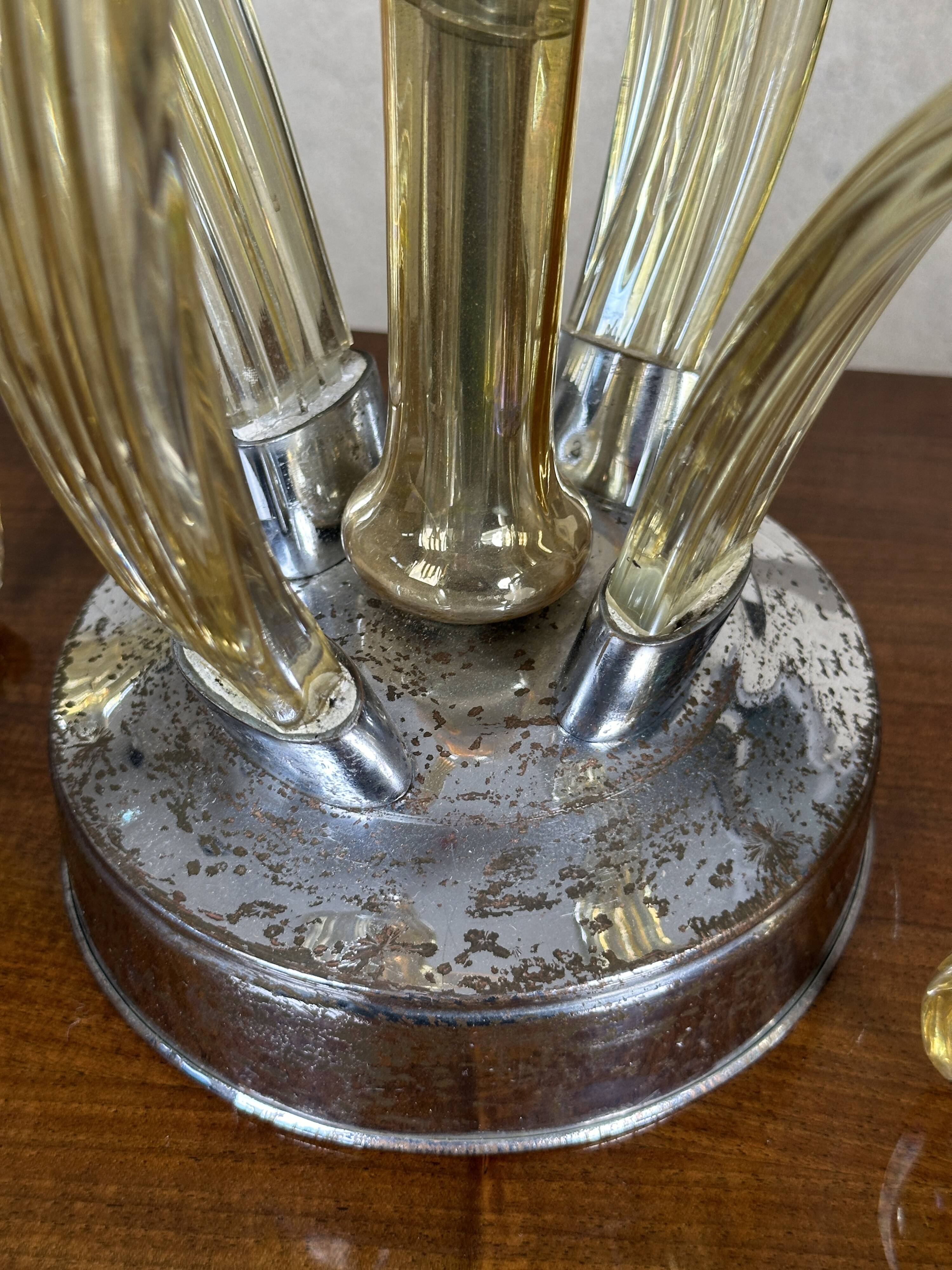 Murano glass lamp, Galliano Ferro