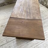 Two-sided central island counter in pine 220cm