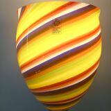 Multicolored Murano Glass Table Lamp by Leucos, Italy 1980s