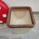 Vintage garden storage bin - mushroom shape