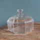 Arcoroc octagonal sugar bowl
