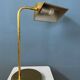 Mid-Century brass desk lamp - Bauhaus style table lamp - gold lamp