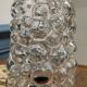 Pair of psychedelic Hawill table lamps, vintage, 70s.